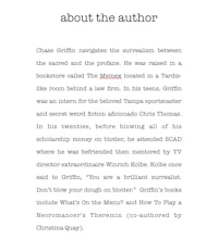 about the author by chris griffith