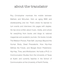 about the translator page for ray christopher